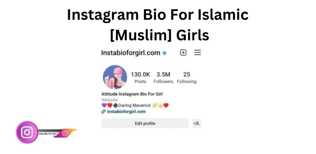 insta bio for muslim girl